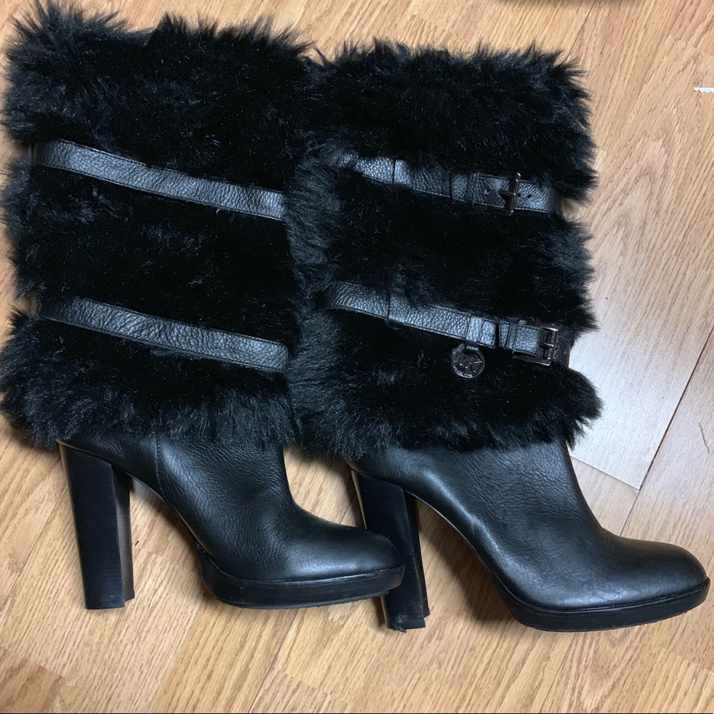 Michael Kors Karlie fur boots
